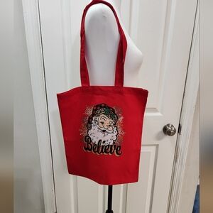 Santa Christmas Tote Bag